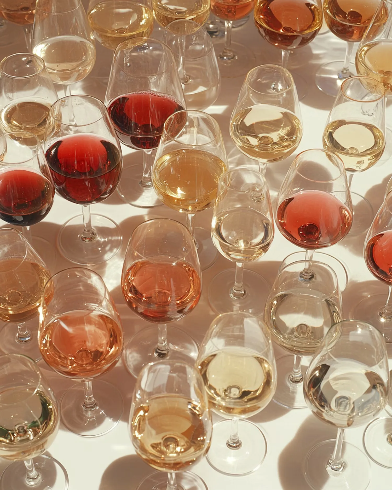 Wine glasses